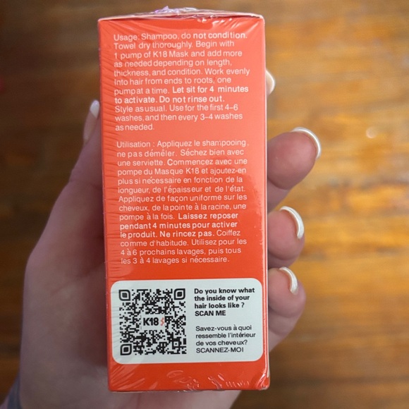 K18 Biomimetic Hairscience Leave-In Molecular Repair Hair Mask - White - Picture 4 of 5